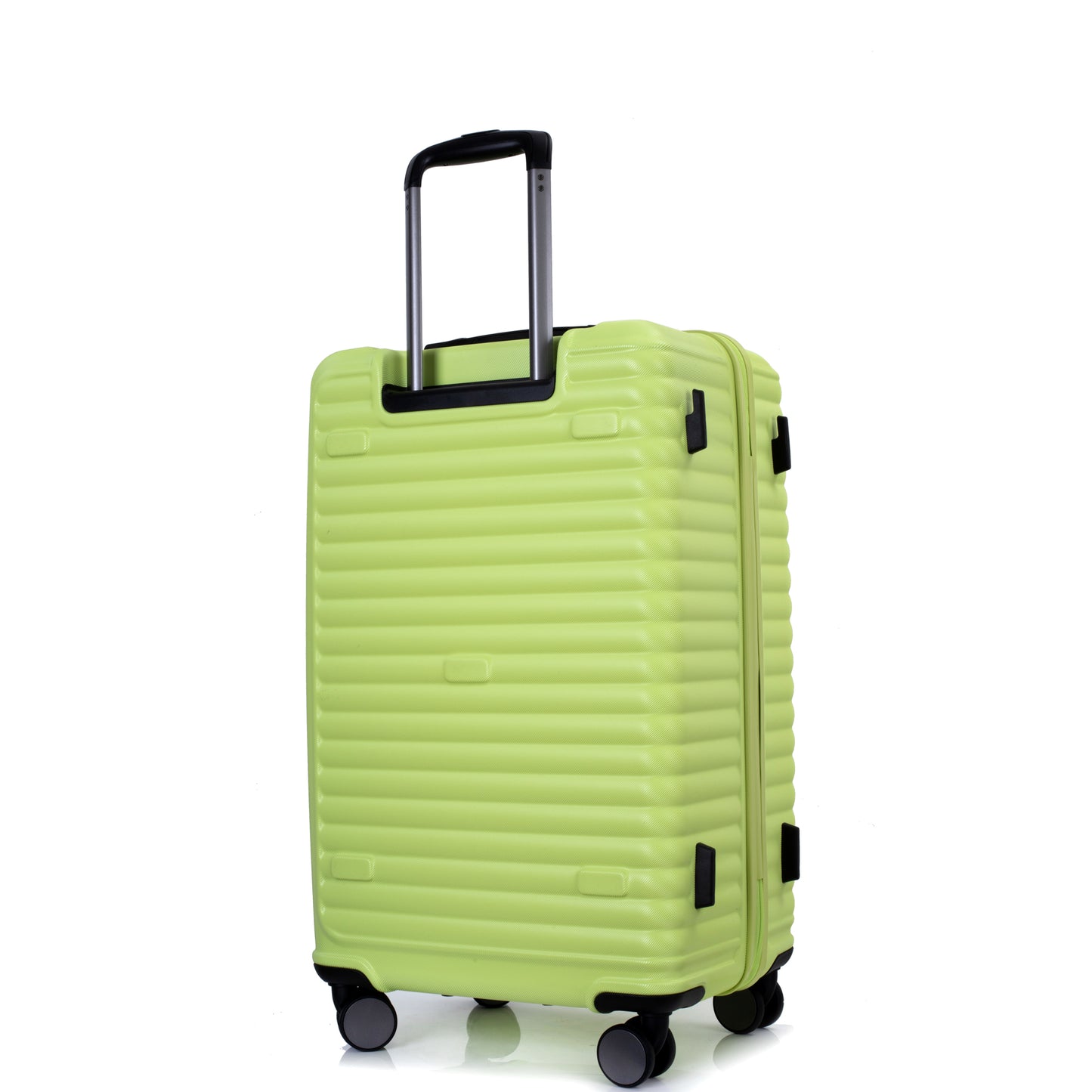 3-Piece Luggage Set — PC+ABS, 360-Degree Spinner Wheels, TSA Lock, Light Green (20"/24"/28")