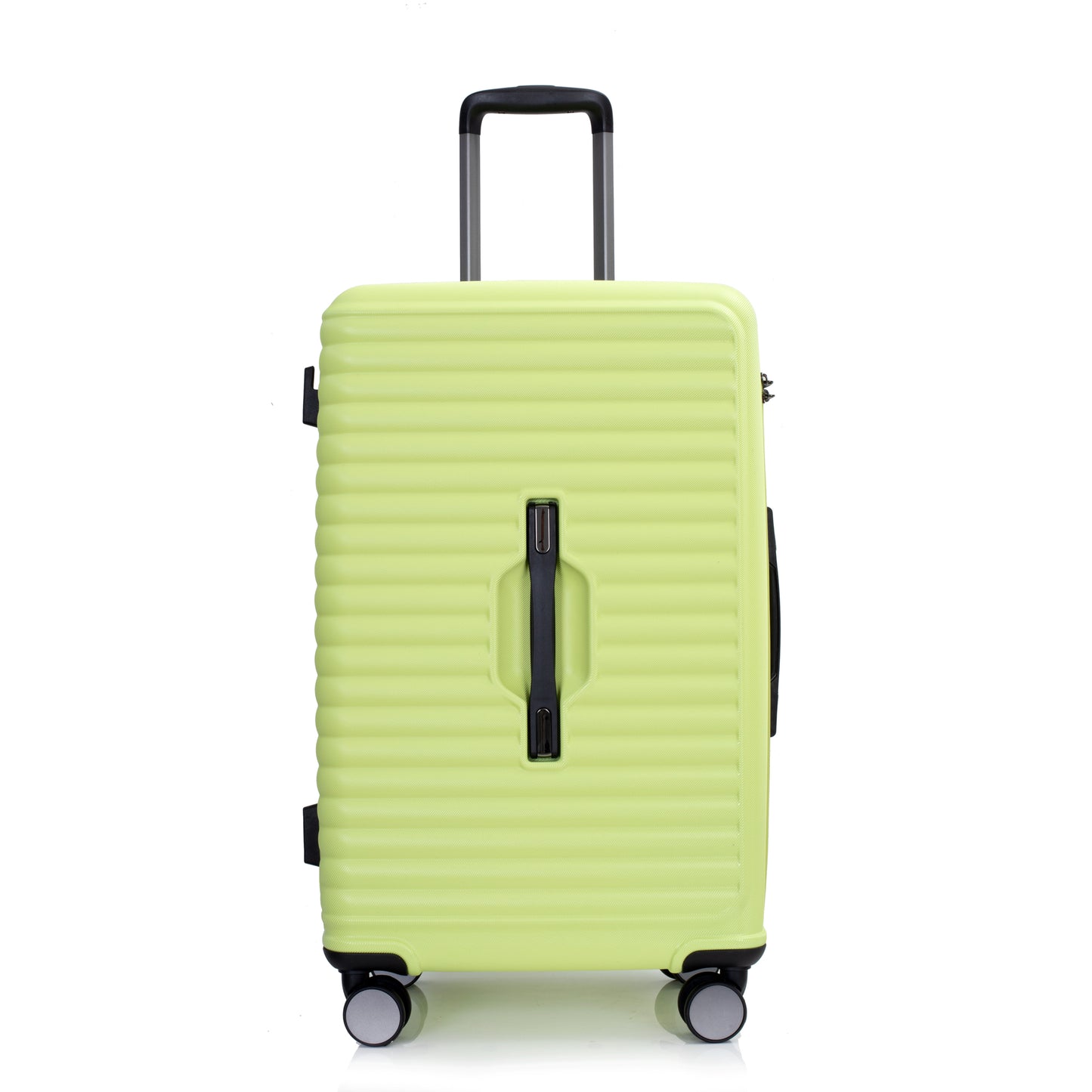 3-Piece Luggage Set — PC+ABS, 360-Degree Spinner Wheels, TSA Lock, Light Green (20"/24"/28")