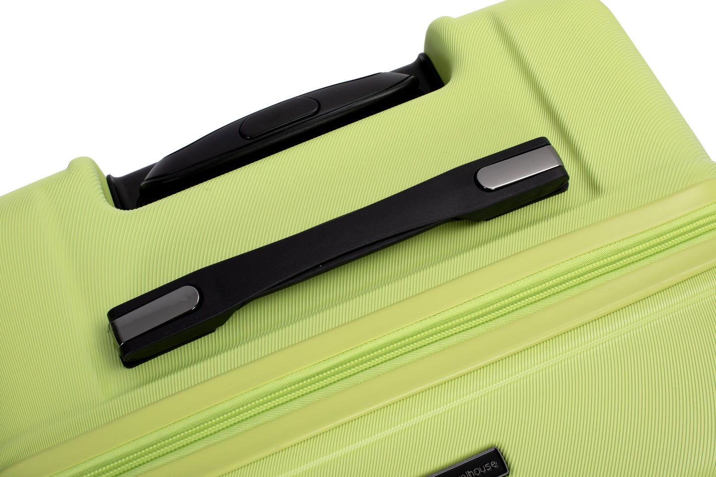 3-Piece Luggage Set — PC+ABS, 360-Degree Spinner Wheels, TSA Lock, Light Green (20"/24"/28")