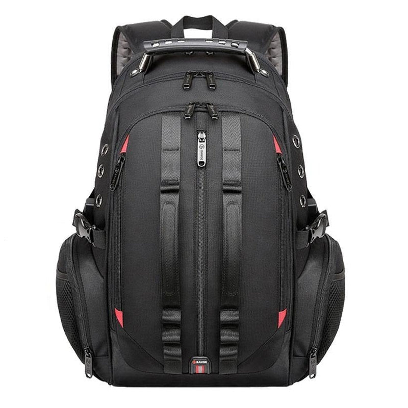 Bange Cliffwalker — Water-Resistant 17" Laptop Travel Backpack w/USB Charging Port