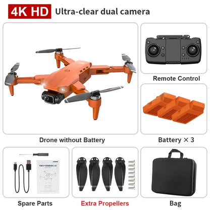 L900 Pro 4K HD Dual Camera Drone with GPS, 5G WiFi FPV, Real-time Transmission, Brushless Motor, and 1.2km RC Distance [FREE SHIPPING] - CALCUMART