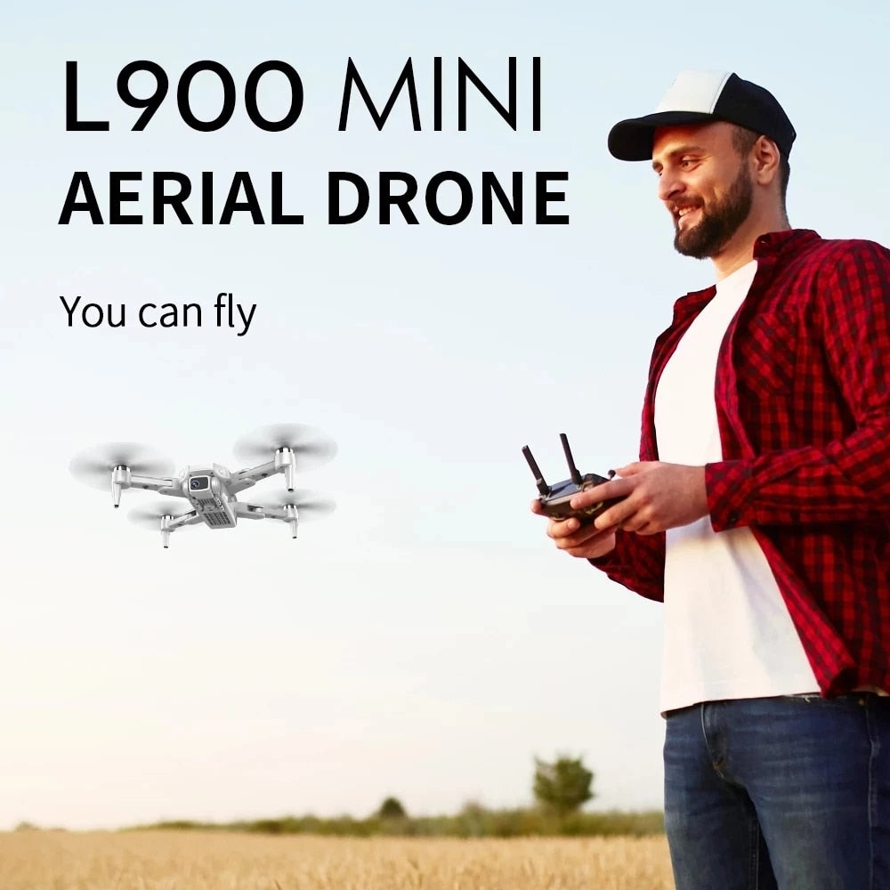 L900 Pro 4K HD Dual Camera Drone with GPS, 5G WiFi FPV, Real-time Transmission, Brushless Motor, and 1.2km RC Distance [FREE SHIPPING] - CALCUMART