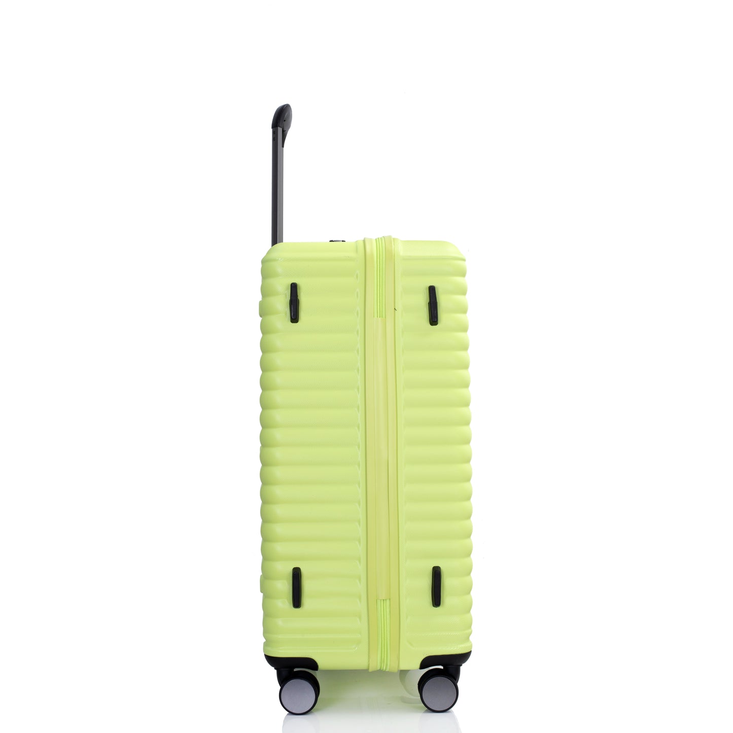 3-Piece Luggage Set — PC+ABS, 360-Degree Spinner Wheels, TSA Lock, Light Green (20"/24"/28")